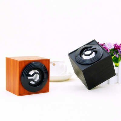 

Genuine factory wooden sound box computer USB mini small acoustic bass artillery notebook mobile phone desktop small speaker
