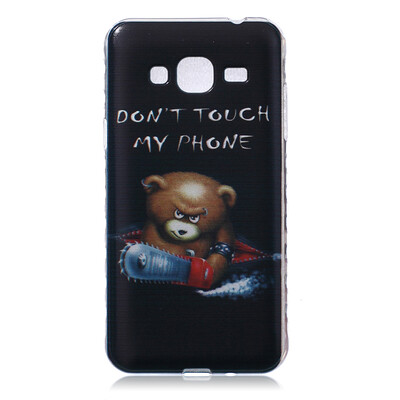 

Bear Pattern Soft Thin TPU Rubber Silicone Gel Case Cover for SAMSUNG GALAXY J3