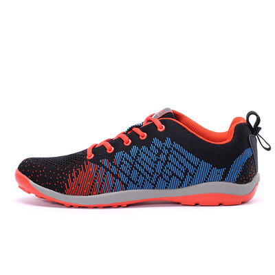 

THE FIRST OUTDOOR hiking shoes outdoor walking comfortable breathable can accommodate cross-country running shoes 8C2571 male dark orange 44 yards