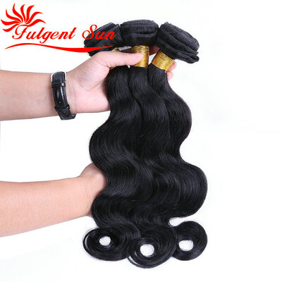 

Rosa hair products malaysian body wave human hair extension 3 pcs lot free shipping virgin maylasian hair body wave