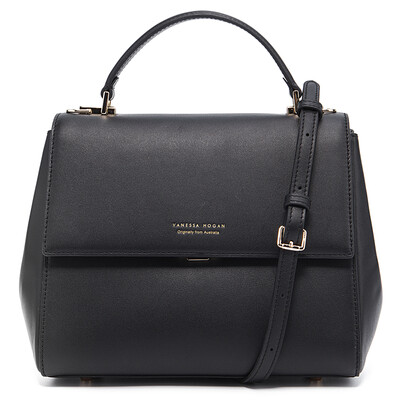 

В.Х. мода кожаная сумка женская сумки плеча сумку корейский хит цвет пряжки сумки BLAM09166 черный 09166