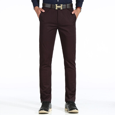 

Playboy PLAYBOY вскользь кальсоны брюки людей вскользь кальсоны Тонкие прямые брюки 16042PL018 Zaohong 31