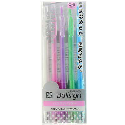 

Sakura Sakura Radiation Gel 5-color Set (Metal) 0.6mm Note Handbook DIY [Japanese]