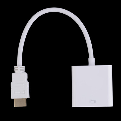 

NEW HDMI мужчина к VGA Женский Видеошнур Кабель 1080P конвертер адаптер