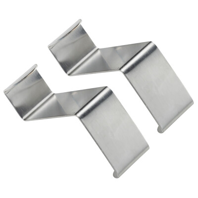 

2pcs из нержавеющей стали кухонный шкаф перетянуть двери Крючок для одежды вешалка держатель