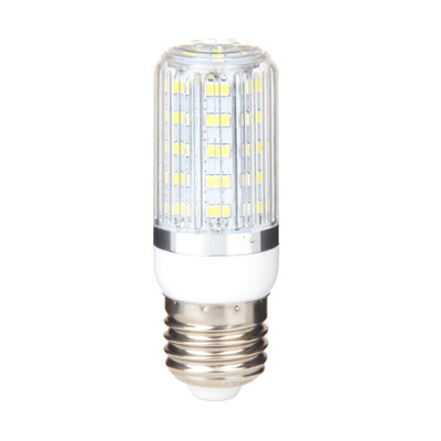 

E27 7W 36 SMD 5730 Silver Side Light светодиодные лампы Кукуруза Pure / теплый белый 110V / 240V