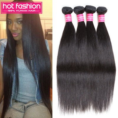 

Grade 7A Unprocessed Peruvian Virgin Hair Straight Peruvian Straight Virgin Hair Weaves Soft Long Human Hair Weft Hot Fashion Hair