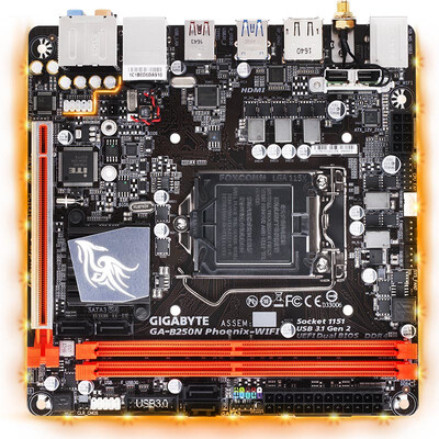 

Gigabyte GIGABYTE B250N Phoenix-WIFI Motherboard Intel B250 LGA 1151