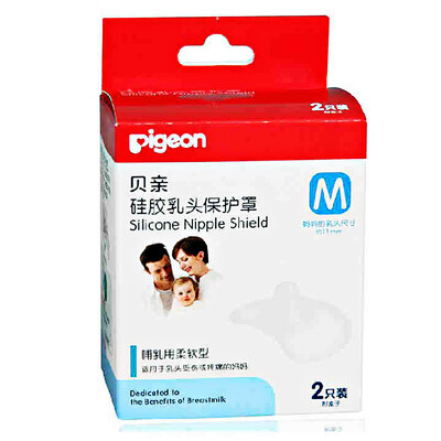 

Pigeon QA24 Pigeon - силиконовый ниппельный щит (M)