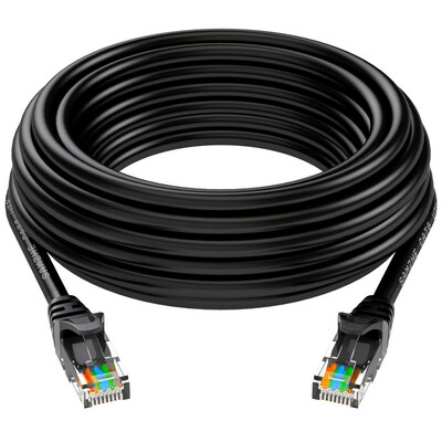 

Shanze (SAMZHE) CAH-6080 шесть CAT6 Гигабитный восьмиядерный витая пара сетевой кабель перемычки черный 8 метров