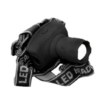 

3W LED Ultralight Portable High Brightness Headlight for Fishing Camping