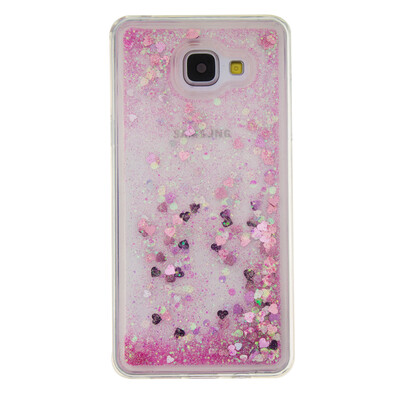 

Динамический Quicksand Блеск наливные Мягкая ТПУ чехол для SAMSUNG A310