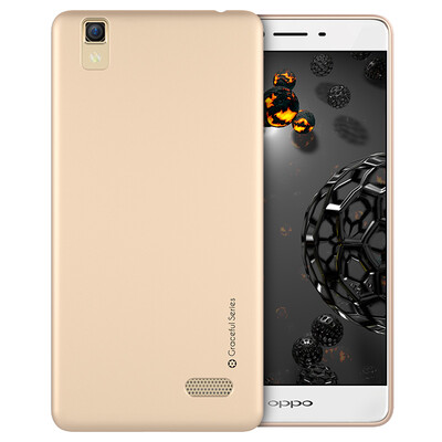 

Cool Le Feng OPPOR7 case shell case silicone soft shell all-inclusive shell anti-crash shell for oppo r7 Earl series - gold