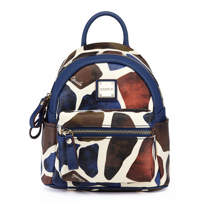 Cassile Europe&the United States animal pattern mini female shoulder bag travel handbags C161030111H4 seven color