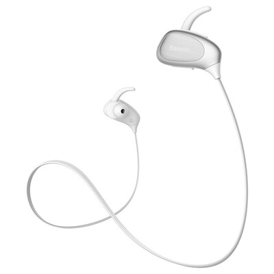 

Baseus S02 wireless sports Bluetooth headset running ear plugs hanging ear mini-ear style apple cherry blossom