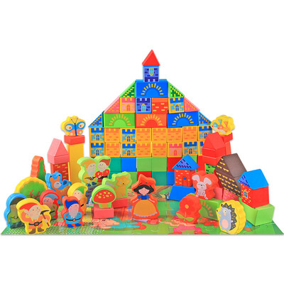 

Mu Tong Toys (MUTONG TOYS) Fable of the story of the snow princess wooden wood children's educational toys TZ-B2085