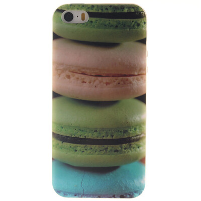 

Hamburgers Pattern Soft Thin TPU Rubber Silicone Gel Case Cover for IPHONE 5/5S/5SE