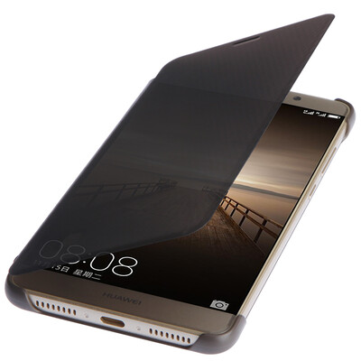 

KOOLIFE MATE9 телефон оболочки кожи кобура Huawei Huawei MATE9 защитный рукав / падение сопротивления подходящий жесткий коричневый Huawei mate9-