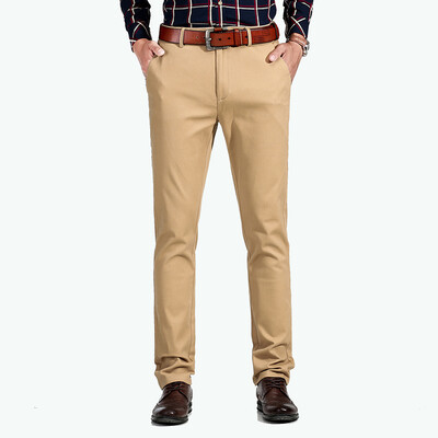 

PLAYBOY Men Casual Flat-Front Pants