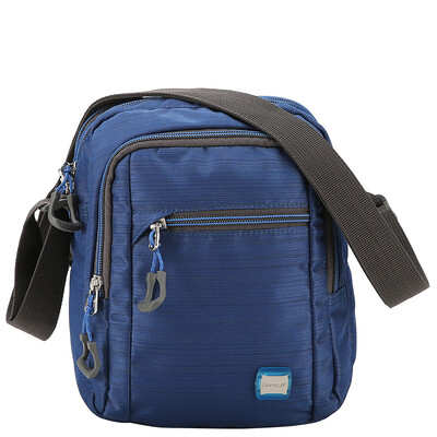 

Jingdong supermarket] Cara sheep (Carany) CX4094 black men and women shoulder bag leisure sports Messenger bag Korean mini bag