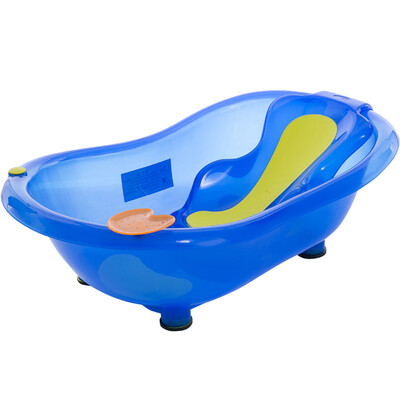 

Du Di DiDi baby tub baby bath tub split chair removable tub blue transparent