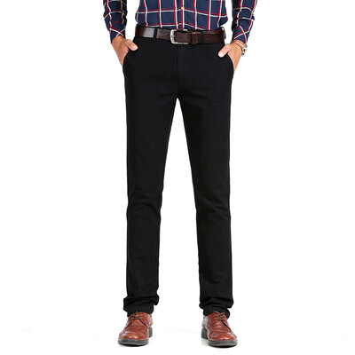 

PLAYBOY Playboy мужские случайные брюки прямые темно-синие брюки 16042PL833 31