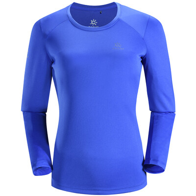 

Kailas (Kailas) наружная круглая шея быстросохнущая футболка с длинными рукавами спортивная тренировка фитнес тренировка дышащая быстросохнущая функция одежда девушка Dai Dai фиолетовый XL