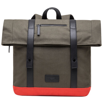 

French Ambassador (Delsey) Europe and the United States trend of computer bag waterproof cover backpack men and women casual canvas bag gray 70371260011