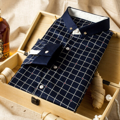 

Футболка Marland Men Slim Plaid Blue Lattice 3XL 1255