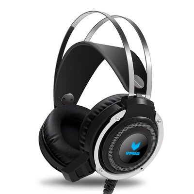 

Rapoo VH100 Backlight Game Headset Genetine Headset Компьютерная гарнитура Игровая гарнитура Компьютерная гарнитура Black