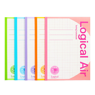 

Nakabayashi Light Logic Эта серия японской стороны импорта глазной логики B5 / 30 привязка линии / блокнот / мягкая копия HB5-H502-5P (5 комплектов)