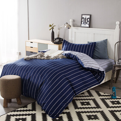 

Xin Xin home textiles cotton single three-piece student dormitory bed quilt three-piece single 12 m bed jazz pioneer