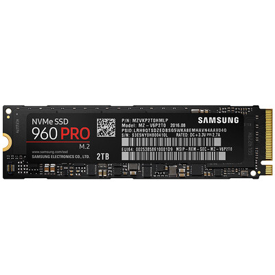 

SAMSUNG 960 PRO M2 NVMe SSD2TB