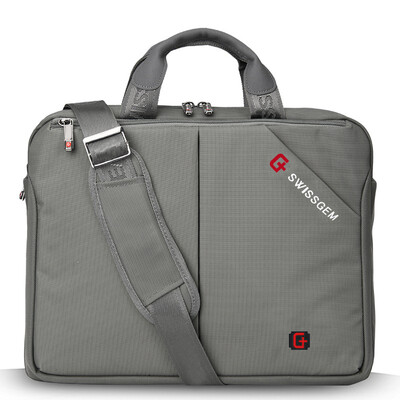 

SVVISSGEM сумки мода бизнес случайный плечо мешок компьютера 11 дюймов для мужчин и женщин IPAD сумка портфель плече сумка SA-1106 черный