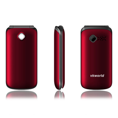 

Новый VKworld Алмазное Z2 Dual SIM 2,4 "TFT цветной дисплей Флип Тип телефона
