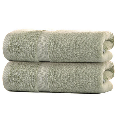 

Bamboo Kam Towel Home Textiles Bamboo Fiber Thickening Plain Poodle Towel 2 Striped Plus Soft Cloth Gray Bl