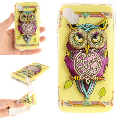 

Owl Pattern Soft Thin TPU Rubber Silicone Gel Case Cover for WIKO Sunny