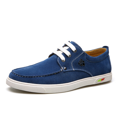 

EGCHI men's wear-resistant suede fashion casual board shoes