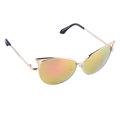 

Женщины Дамы Cat Eye Ретро Стиль Vintage металлический каркас Солнцезащитные очки