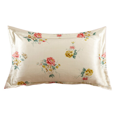 

Супермаркет] [Jingdong Тайху снег шелк текстиль подстилка шелкопряда шелк наволочка 100% шелк наволочка полный дуплекс одного заряда красный пион 48 * 74см