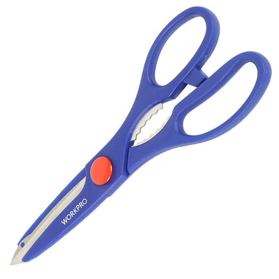 

Десять тысяч граммов сокровище (WORKPRO) W015014N бытовые кухонные ножницы Многоцелевые ножницы острые инструмент швейные