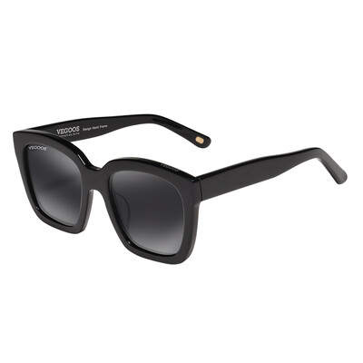 

Гранвилл Гоок (VEGOOS) 2173 поляризованных солнцезащитных очков для мужчин и женщин корейской моды ремонта лицо вождения зеркало солнцезащитные очки в черной оправе серые таблетки