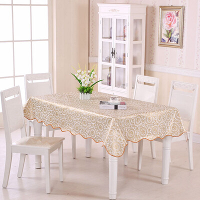 

Green reed pvc high temperature multi-purpose tablecloth blue grid 137 183cm 2 installed