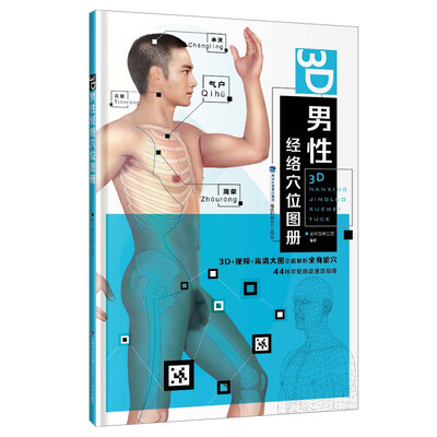

3D男性经络穴位图册