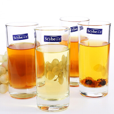 

Jingdong supermarket] hi Bi (Scybe) Fei Luo about circular straight glass cup cup 290ml 6 only installed