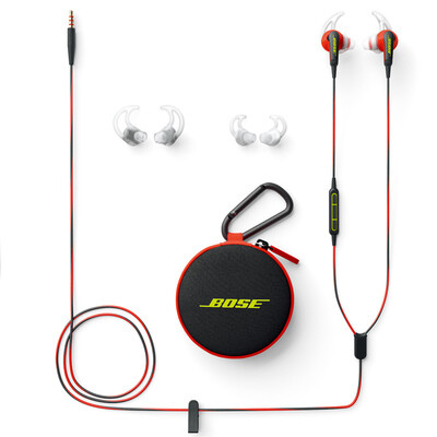 

Bose SoundSport красной ухи спортивных наушников -MFI