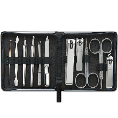 

Jingdong Supermarket 777 Nail Knife Set Nail Clamp Clamp Set 11 Set TS-950TC Black