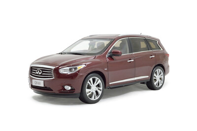 

1:18 scale Infiniti QX60 2014 diecast model car red