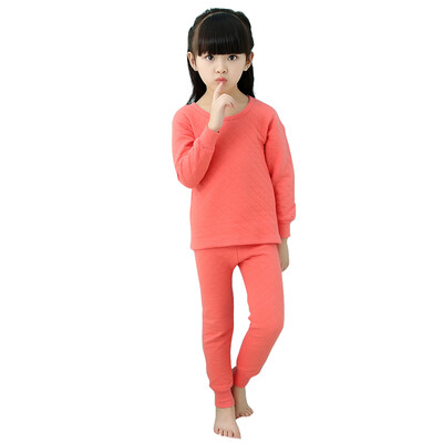 

Antarctic Nanjiren children&39s thermal underwear boys&girls three cold&warm thermal underwear thickening Qiuqiu pants suit Yang Hong 110