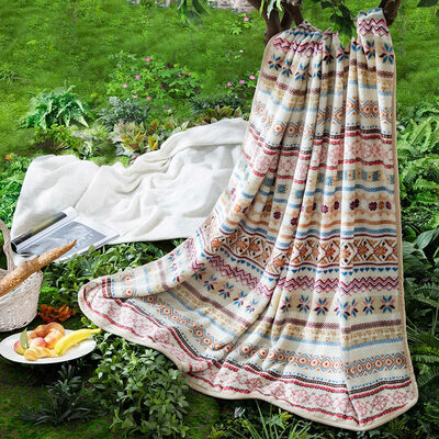 

LOVO flannel spring autumn blanket 150*200cm